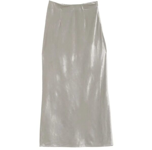 通勤絲絨魚尾半身裙