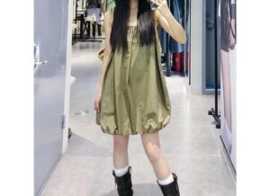 橡筋背心連身短裙