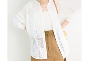 蕾絲百搭透氣襯衫