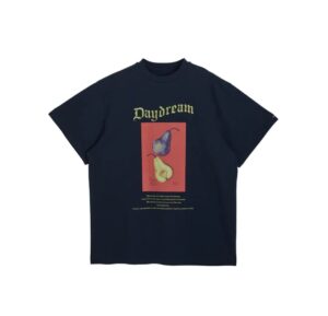 復古薄紗水果圖案T-Shirt