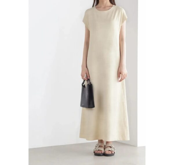 亞麻連身裙