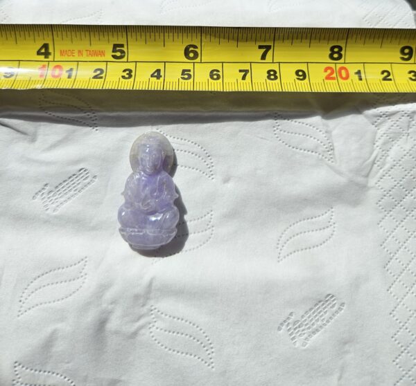 天然A玉翡翠觀音吊墜