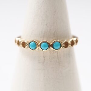 【Made in Japan】K10系列 綠松石戒指