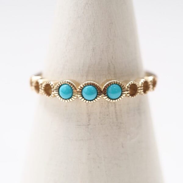 【Made in Japan】K10系列 綠松石戒指