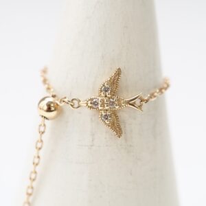 OLYMPUS DIGITAL CAMERA 【Made in Japan】K10系列 鑽石 鳥鏈戒指