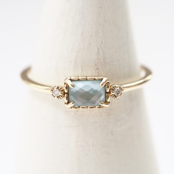 【Made in Japan】K10系列 三重奏＆鑽石 戒指