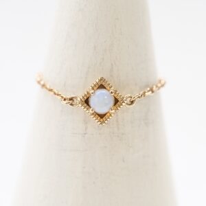 【Made in Japan】K10系列 蛋白石鏈戒