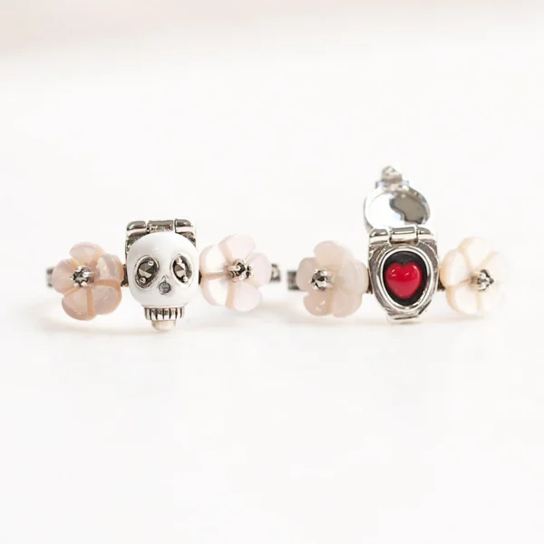 15_a1e15f37-b740-4da9-9e89-cc08002e33c0 【Made in Japan】FATRAS 系列SV 花朵骷髏戒指