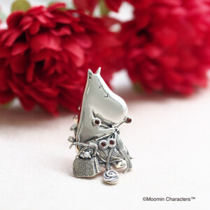 406C0012-GF_01 【Made in Japan】Moomin 系列SV 【針織姆明媽媽】吊墜胸針