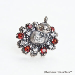 406E0001-PC_01 【Made in Japan】Moomin 系列SV 【花上小美】耳環(單隻)