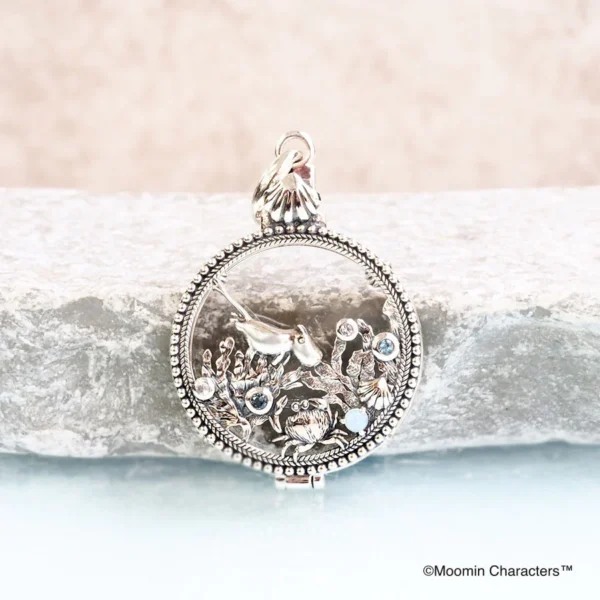 406P0004-TY_01 【Made in Japan】Moomin 系列SV 【姆明尋找珍珠】放大鏡吊墜