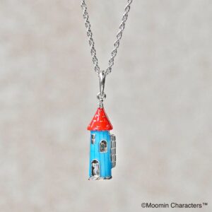 406P0006-WTF-3_01 【Made in Japan】Moomin 系列SV 【姆明屋(琺瑯版)】小盒吊墜