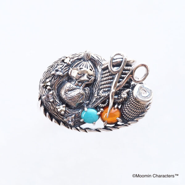 【Made in Japan】Moomin 系列SV [晚安小美]戒指