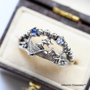 406R0014_01 【Made in Japan】Moomin 系列SV 姆明,斯納夫金嚟幫手,戒指
