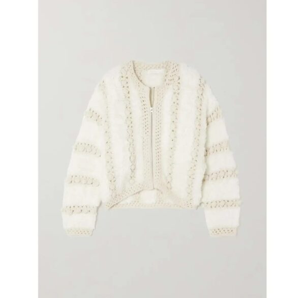 手工勾織羊毛外套