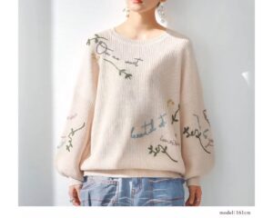 IMG-20251009-WA0043 百搭手工刺繡針織上衣