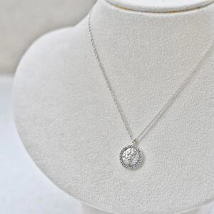 【Made in Japan】SV 白色托帕石 真實之口 頸鍊