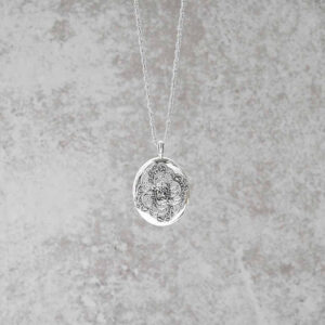 【Made in Japan】SV 馬魯卡石河流蕾絲吊墜