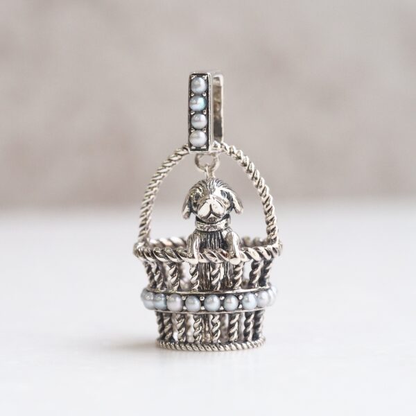 【Made in Japan】SV系列 小狗仔籃子吊墜