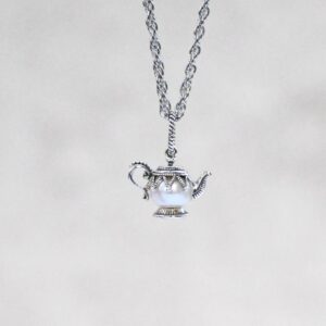 【Made in Japan】 SV系列 淡水珍珠 茶壺 吊墜