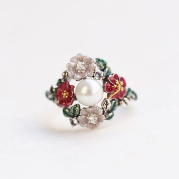 204R1059-GP_01 【Made in Japan】魯杜特【玫瑰花環】戒指