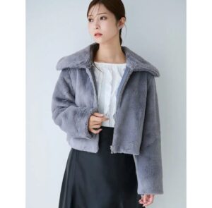 人造皮毛保暖外套