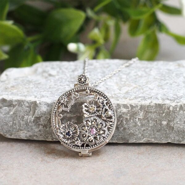 【Made in Japan】 SV系列 花朵（宇宙菊花）放大鏡吊墜