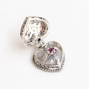 204P0287_01 【Made in Japan】 SV系列 紅寶石秘密戒指吊墜