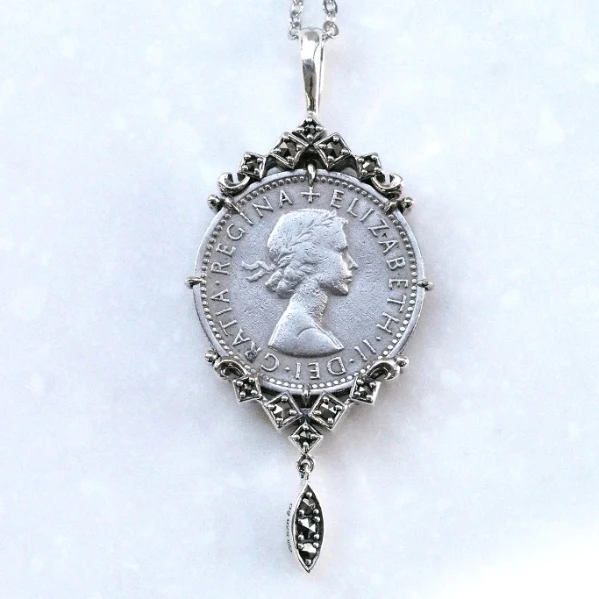 【Made in Japan】 SV系列 幸福六便士硬幣項鍊