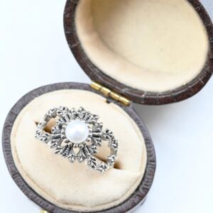 【Made in Japan】 SV系列 淡水珍珠 冰凍珍珠 戒指