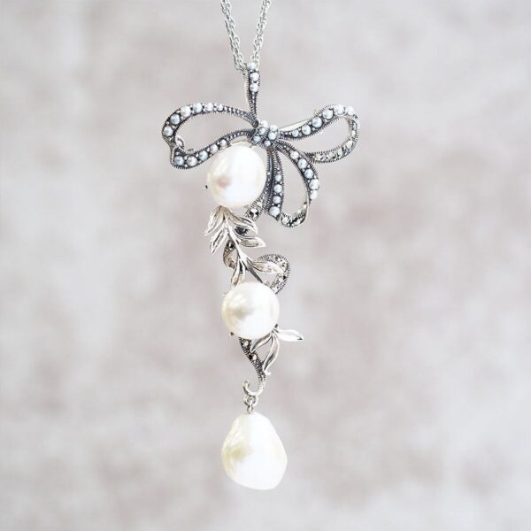 【Made in Japan】 SV系列 搖擺絲帶吊墜/胸針