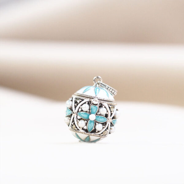 【Made in Japan】 SV系列 蛋（天空藍×白色×銀色） 火箭吊咀