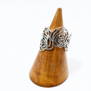 【Made in Japan】 SV系列 銀色玫瑰戒指