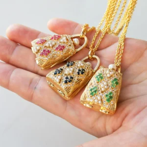 204P0795-GP-SP_06 【Made in Japan】 SV系列 手提包(金色)火箭吊墜